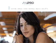 Tablet Screenshot of n-spro.com